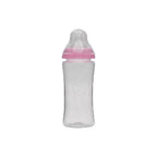 Cuddles Essential Feeding Bottle | 330ml| 110z White Pink Blue