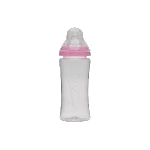 Cuddles Essential Feeding Bottle | 330ml| 110z White Pink Blue