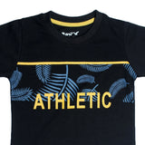 Black Athletic PRINTED T-SHIRT - Expo City