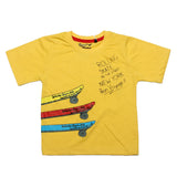 ROLLING SKATE YELLOW T-SHIRT
