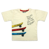 ROLLING SKATE OFF WHITE T-SHIRT