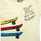 ROLLING SKATE OFF WHITE T-SHIRT