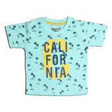 SEA GREEN CALI FOR NIA PRINTED T-SHIRT