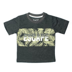 Black Palm Trees  Printed T-shirt - Expo City