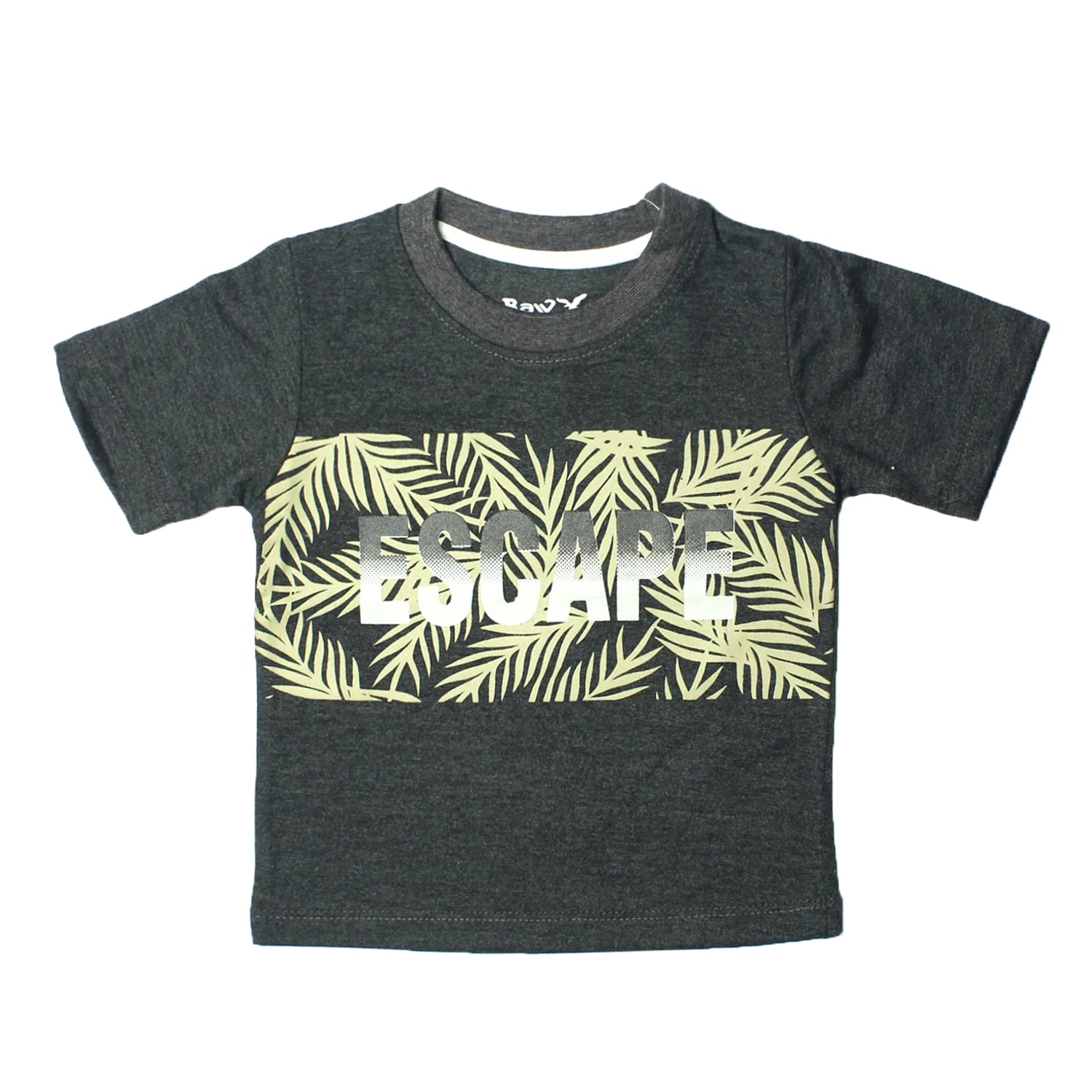 Black Palm Trees  Printed T-shirt - Expo City