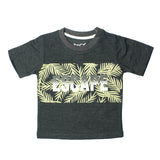 Black Palm Trees  Printed T-shirt - Expo City