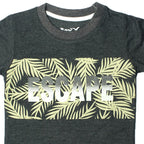Black Palm Trees  Printed T-shirt - Expo City