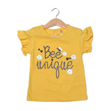 NEW YELLOW BEE UNIQUE PRINTED HALF SLEEVES T-SHIRT