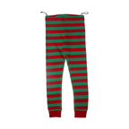 NEW GREEN & RED STRIPES PAJAMA