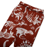 NEW BROWN DINO PRINTED PAJAMA