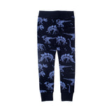 NEW BLUE DINO SKELETON PRINTED PAJAMA