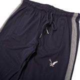 NEW TEAL BLUE WITH GREY STRIPES TROUSER