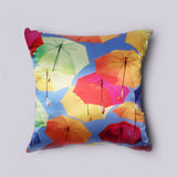 NEW MULTI COLORS UMBRELLA 3D DIGITAL PRINTED CUSHION PILLOW