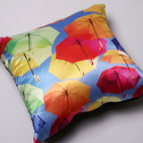 NEW MULTI COLORS UMBRELLA 3D DIGITAL PRINTED CUSHION PILLOW