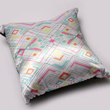 NEW WHITE DESIGN 3D DIGITAL PRINTED CUSHION PILLOW