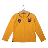 NEW YELLOW POLO R.C PRINTED FULL SLEEVES T-SHIRT