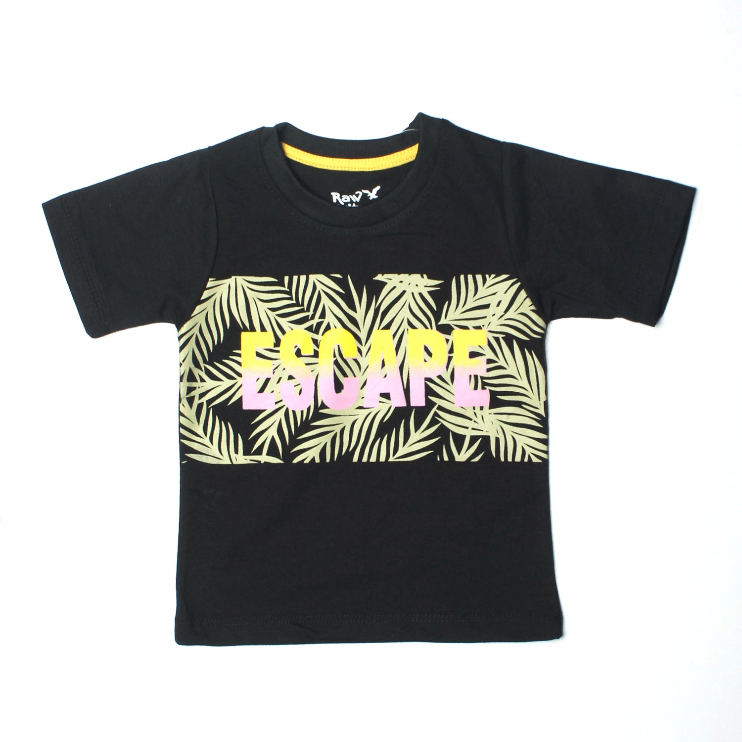 Black Escape Printed T-shirt - Expo City Main image