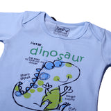 NEW MULTI COLOR LITTLE DINOSAUR PRINTED ROMPERS