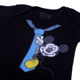 NEW MULTI COLOR MICKEY WITH TIE PRINTED ROMPERS