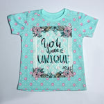 Load image into Gallery viewer, Green You Are Unique Printed T-Shirt - Expo City
