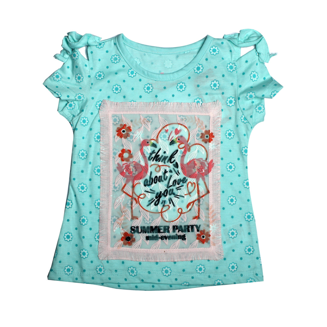 Blue Think About You Printed T-Shirt - Expo City