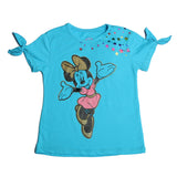 Sky Blue Mickey Mouse  Printed Top - Expo City