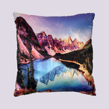 NEW MOUNTAINS & WATER 3D DIGITAL PRINTED CUSHION PILLOW