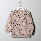 Leopard Printed baby Pink Sweatshirts