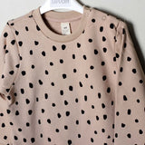 Leopard Printed baby Pink Sweatshirts