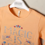 Load image into Gallery viewer, PEACH MAGIC IS REAL FULL SLEEVES T-SHIRTS
