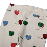 Hearts Printed  Jogger Pants