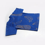 NAVY BLUE FRUITS PRINTED T-SHIRT