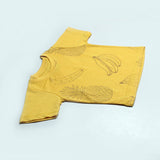 YELLOW FRUITS PRINTED T-SHIRT