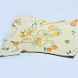 TIME TO SHINE YELLOW PRINTED T-SHIRT