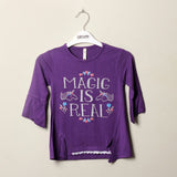 PURPLE MAGIC IS REAL PRINTED FULL SLEEVES T-SHIRTS
