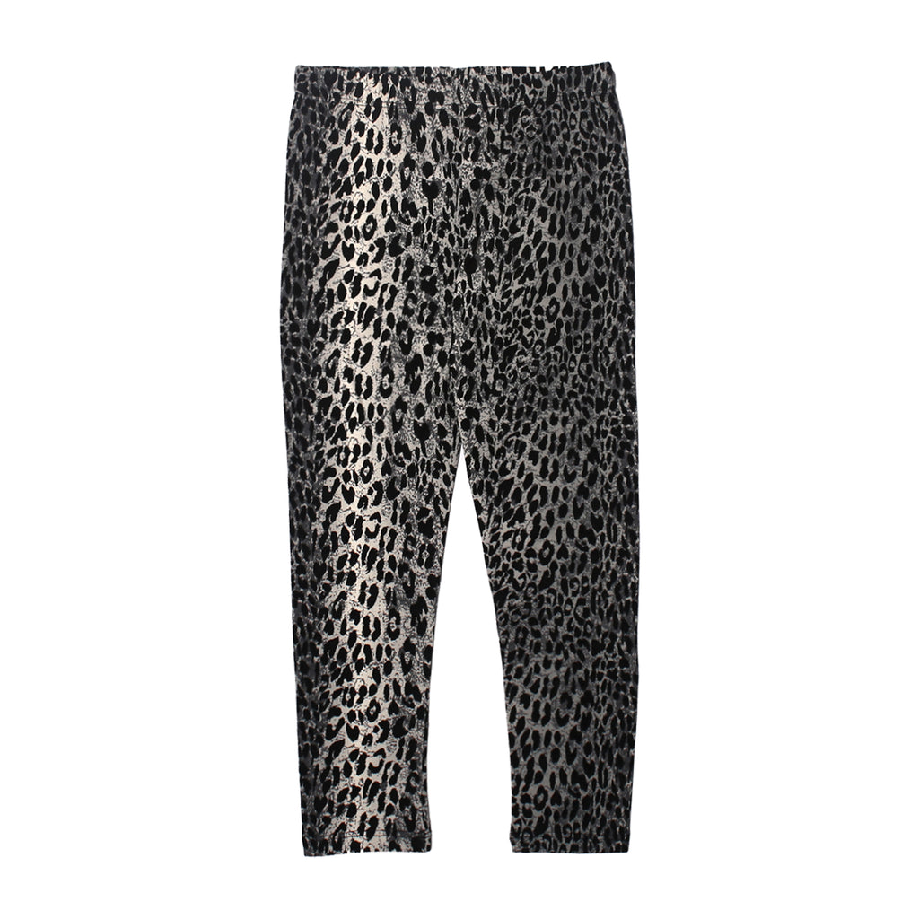 NEW BLACK LEOPARD PRINTED TIGHTS FOR GIRLS