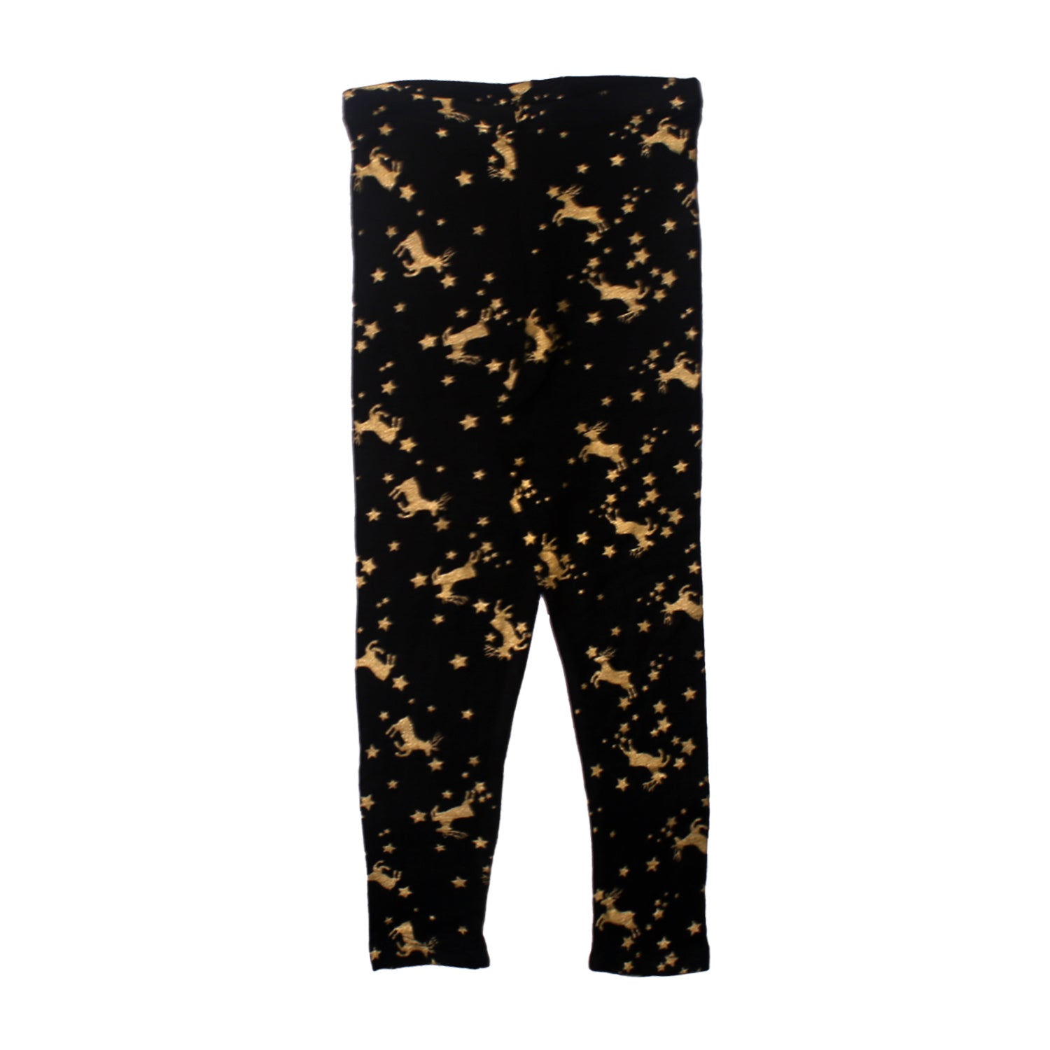 NEW BLACK HORSE PRINTED TIGHTS FOR GIRLS Secondary image