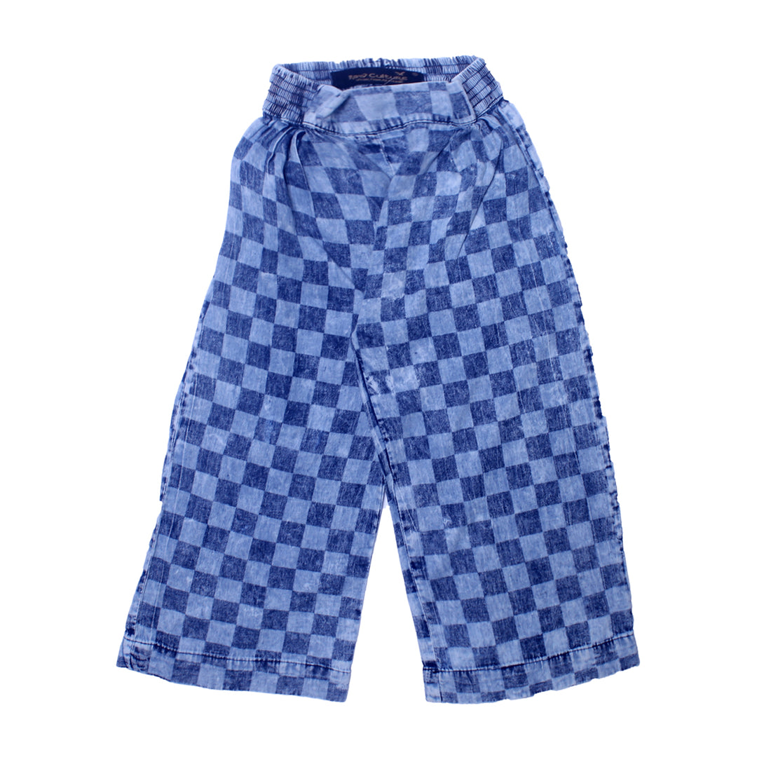 NEW BLUE CHECKERED COTTON PAJAMA