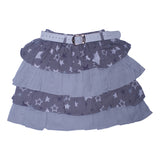 NEW GREY WITH STARS PRINTED SKIRT FOR GIRLS