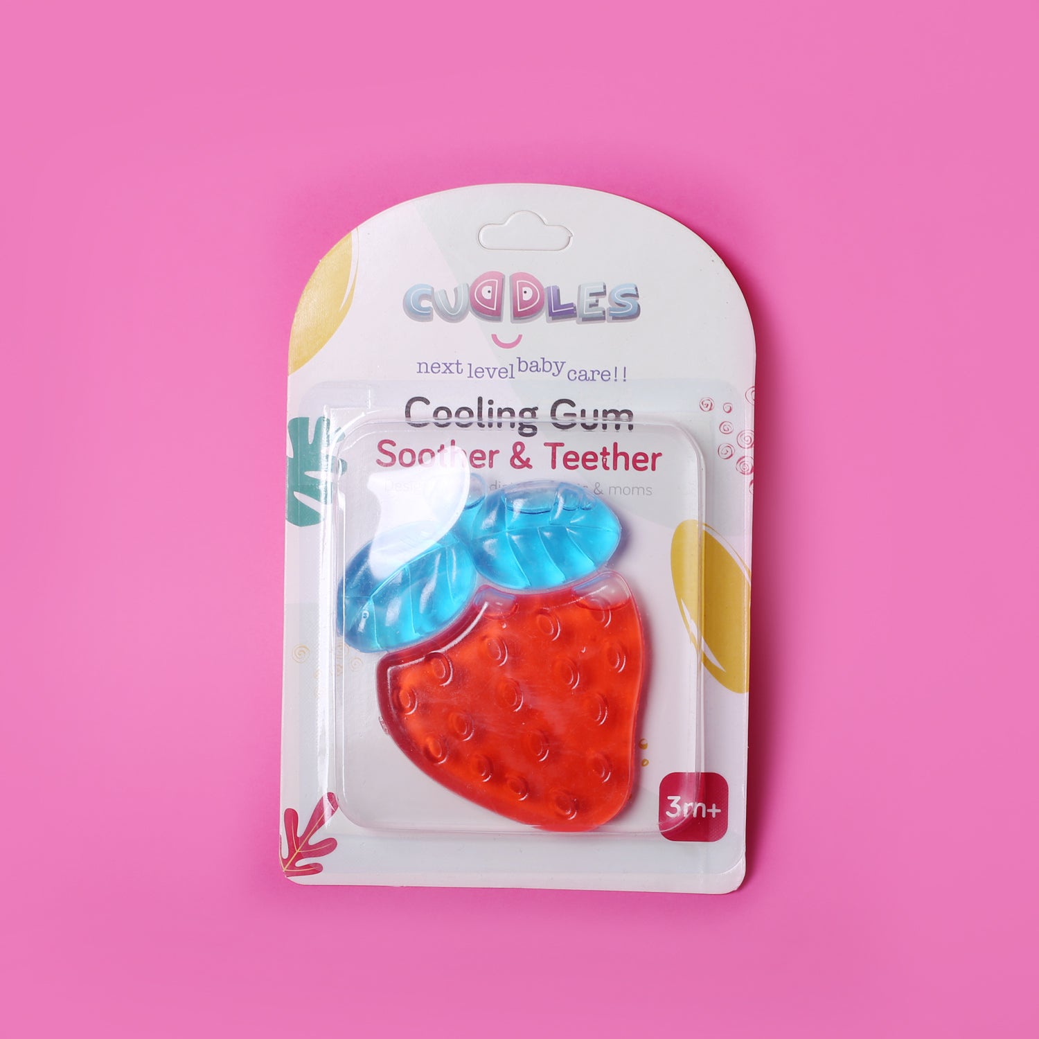 Cuddles Cooling Gum Teether Strawberry Shape Main image