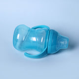 CUDDLES PREMIUM 240ML BABY SOFT SILICONE SPOUT SIPPIE CUP BLUE