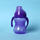 CUDDLES PREMIUM 240ML BABY SOFT SILICONE SPOUT SIPPIE CUP PURPLE