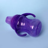 CUDDLES PREMIUM 240ML BABY SOFT SILICONE SPOUT SIPPIE CUP PURPLE