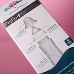 Load image into Gallery viewer, Cuddles Essential Feeding Bottle | 260ml | 90z White Pink &amp; Blue
