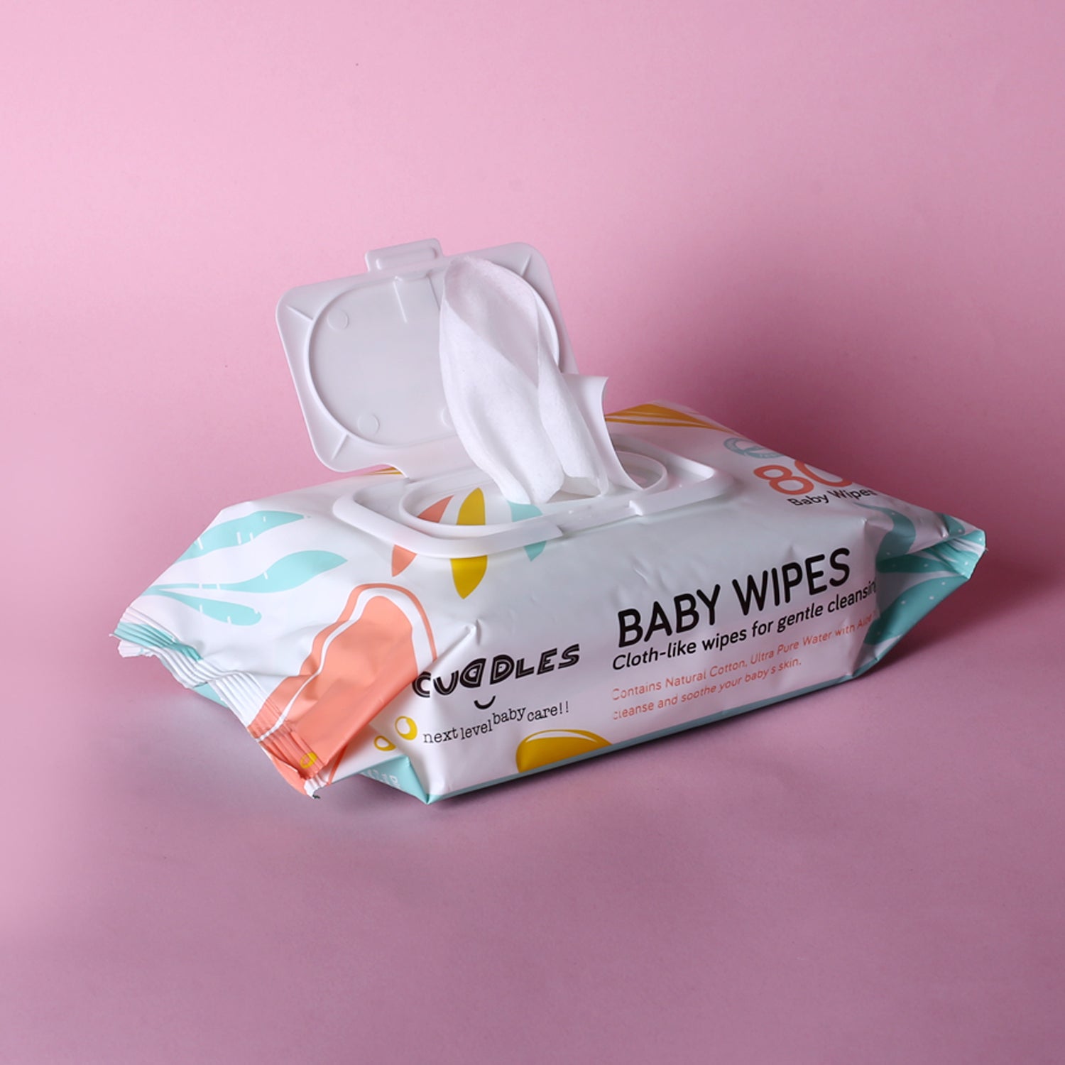 Cuddles Baby Wipes 80 Pcs