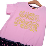 NEW PINK GIRL PWR PRINTED TOP T-SHIRT FOR GIRLS