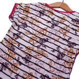 NEW PINK JUST BREATHE PRINTED T-SHIRT TOP FOR GIRLS