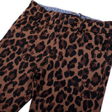 NEW BROWN COTTON CHEETAH PRINTED SHORTS 17