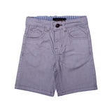 NEW GREY COTTON GEOMETRICAL PRINTED SHORTS 13
