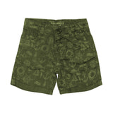 NEW GREEN DENIM ANCHOR PRINTED SHORTS 03